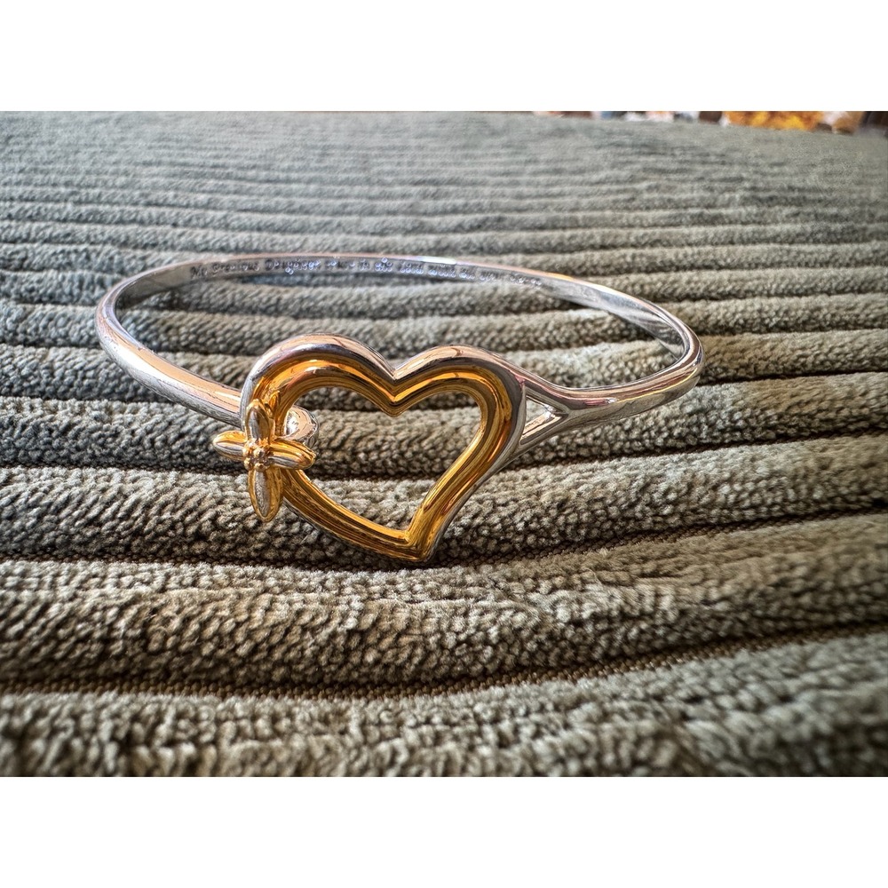 Bradford Exchange My‎ Precious Daughter Diamond Heart Bracelet Women's